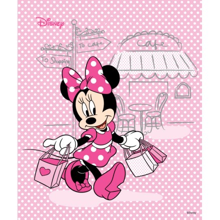 Minnie Mouse is going for shopping