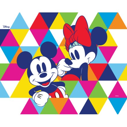 Mickey and Minnie Mouse