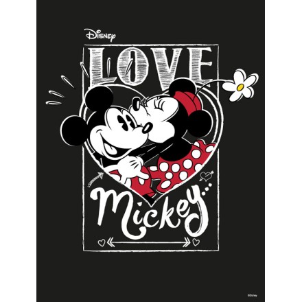 Mickey and Minnie, love