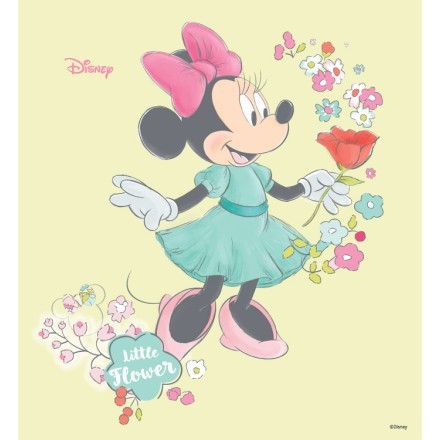 Minnie Mouse with flowers!