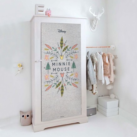 Boho Minnie Mouse Αυτοκόλλητο Ντουλάπας