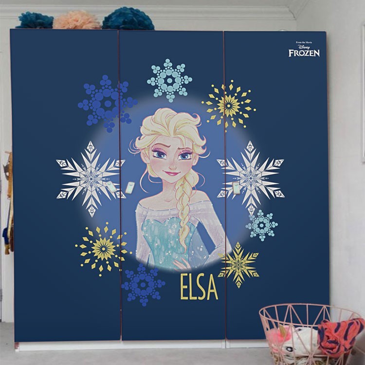Αυτοκόλλητο Ντουλάπας Elsa, Frozen!!!