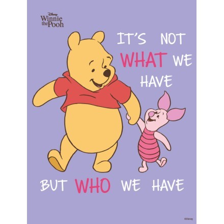Friends, Winnie The Pooh & Pigglet