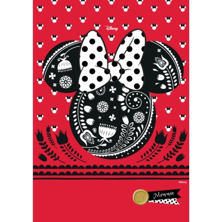 Red Boho Minnie Mouse!