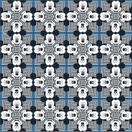 Pattern, Mickey Mouse