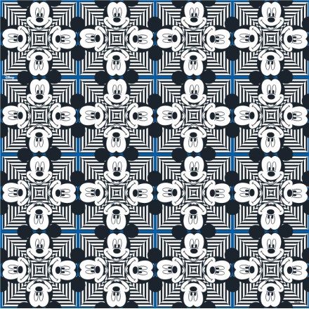 Pattern, Mickey Mouse