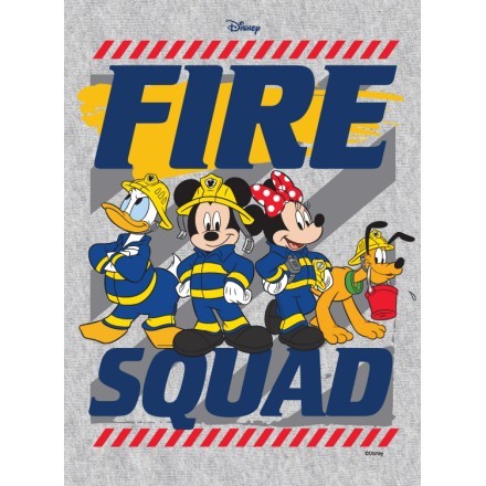Fire squad, mickey and friends