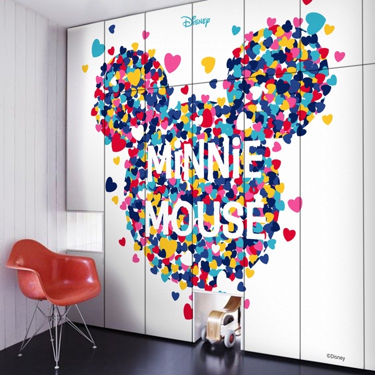 Αυτοκόλλητο Ντουλάπας Minnie Mouse!