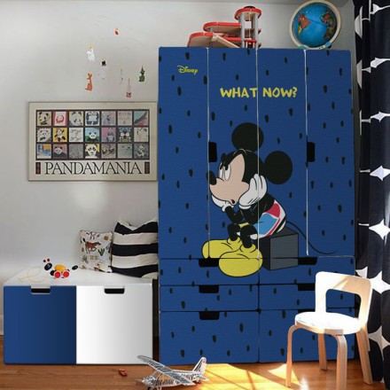 What Now? Mickey Mouse Αυτοκόλλητο Ντουλάπας