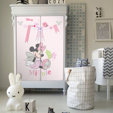 Νεράιδα Minnie, Minnie Mouse Αυτοκόλλητο Ντουλάπας