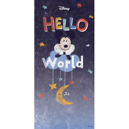 hello world, Mickey Mouse