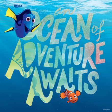 The ocean of adventures awaits, Finding Dory