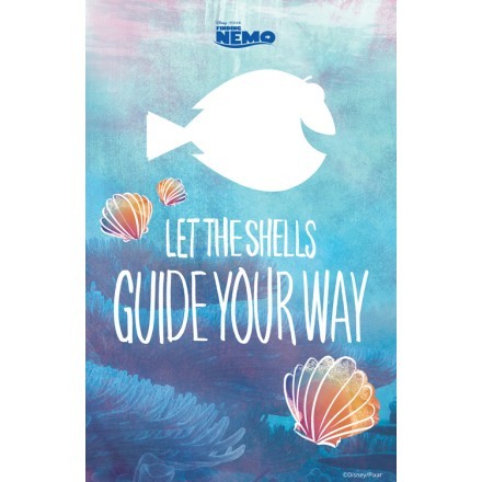 Let the shells guide, Finding Dory