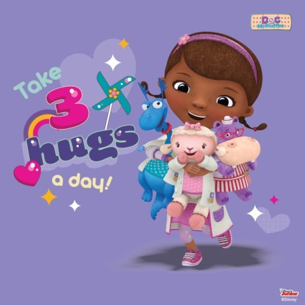 Take 3 hugs a day, Doc McStuffins