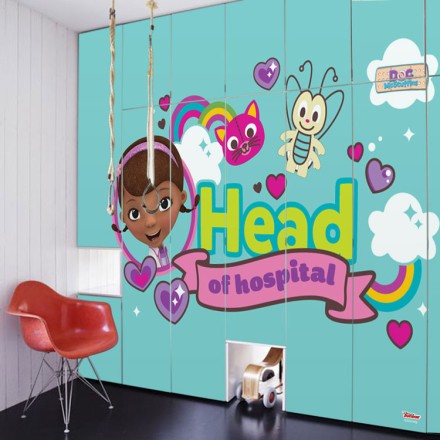 Head of hospital, Doc McStuffins Αυτοκόλλητο Ντουλάπας