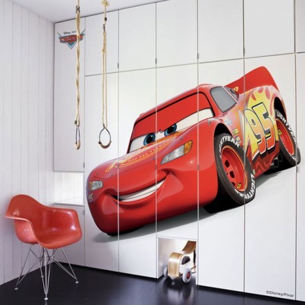 Great McQueen Αυτοκόλλητο Ντουλάπας