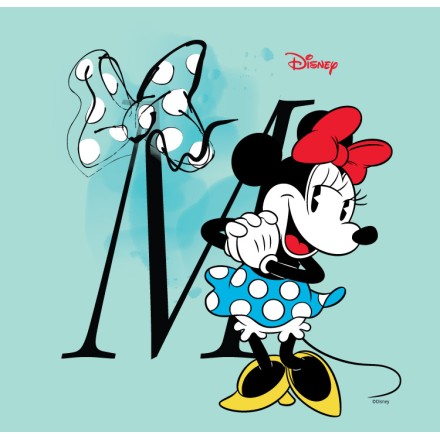 M for Minnie Mouse!