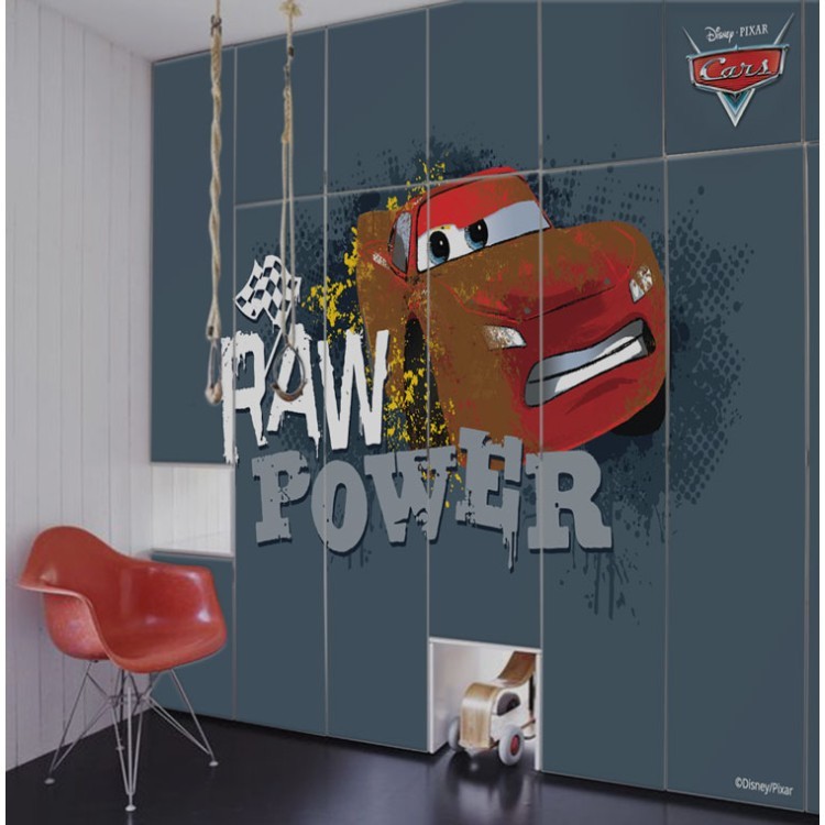 Αυτοκόλλητο Ντουλάπας Raw Power, Cars