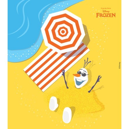 Ο Olaf στην παραλία, Frozen
