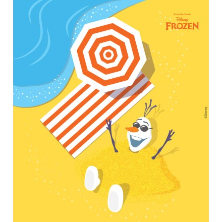 Ο Olaf στην παραλία, Frozen