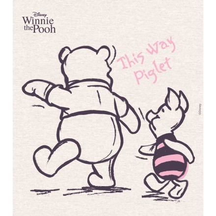 This way piglet, Winnie the Pooh