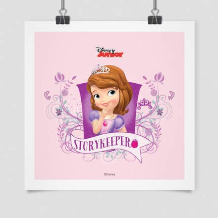 Η Sofia the First  λέει ιστοριούλες! Πόστερ