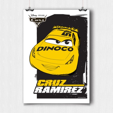 Cruz ramirez , Cars Πόστερ