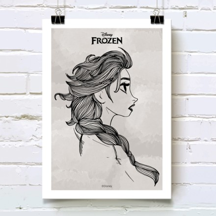 Η Έλσα, Frozen Πόστερ