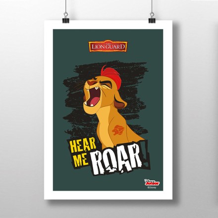 Hear me Roar , Lion Guard  Πόστερ