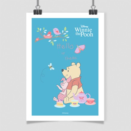 Γεια σου Winnie the Pooh!! Πόστερ
