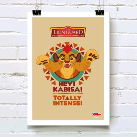 Hevi kabisa, Lion Guard! Πόστερ