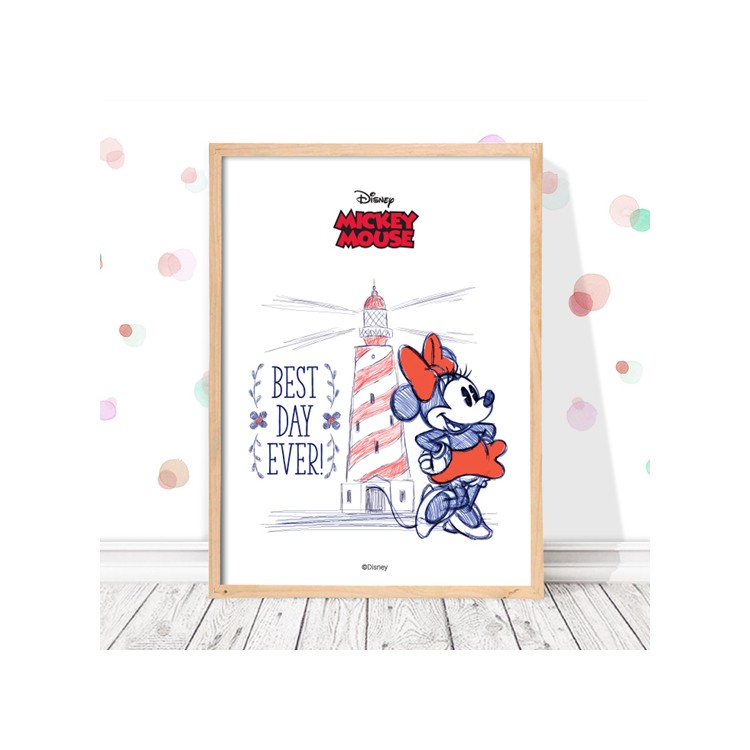 Πόστερ Η καλύτερη μέρα με την Minnie Mouse