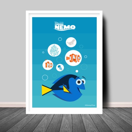 Η μικρή Dory στον βυθό