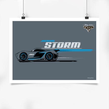 Storm ο γρήγορος, Cars  Πόστερ