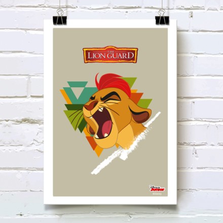 Νευριασμένος Kion, Lion Guard! Πόστερ