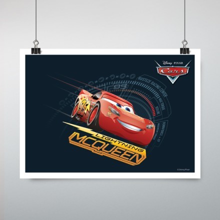 Lightning Mcqueen by Cars  Πόστερ