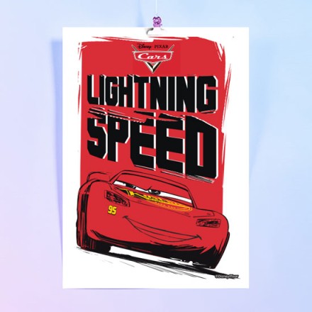Lightning Speed , Cars  Πόστερ