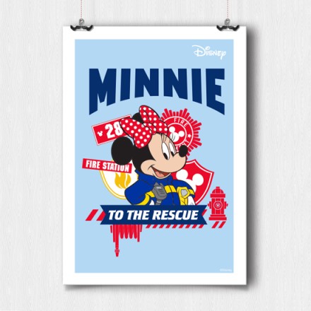 Minnie to the rescure Πόστερ