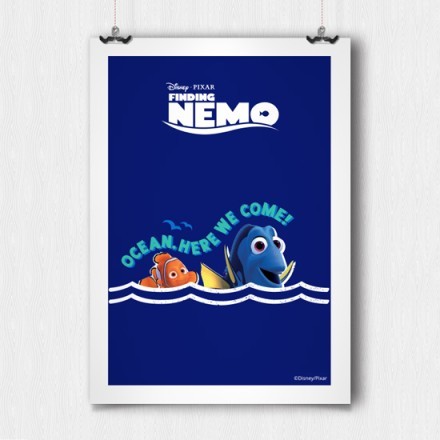 Ωκεανέ σου ερχόμαστε με τον Nemo και την Dory! Πόστερ