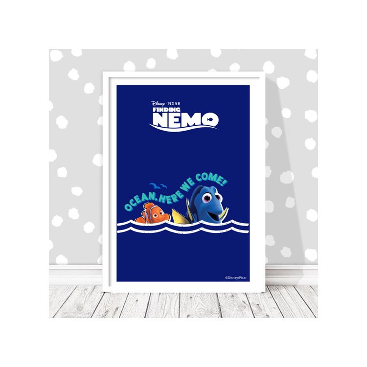 Πόστερ Ωκεανέ σου ερχόμαστε με τον Nemo και την Dory!