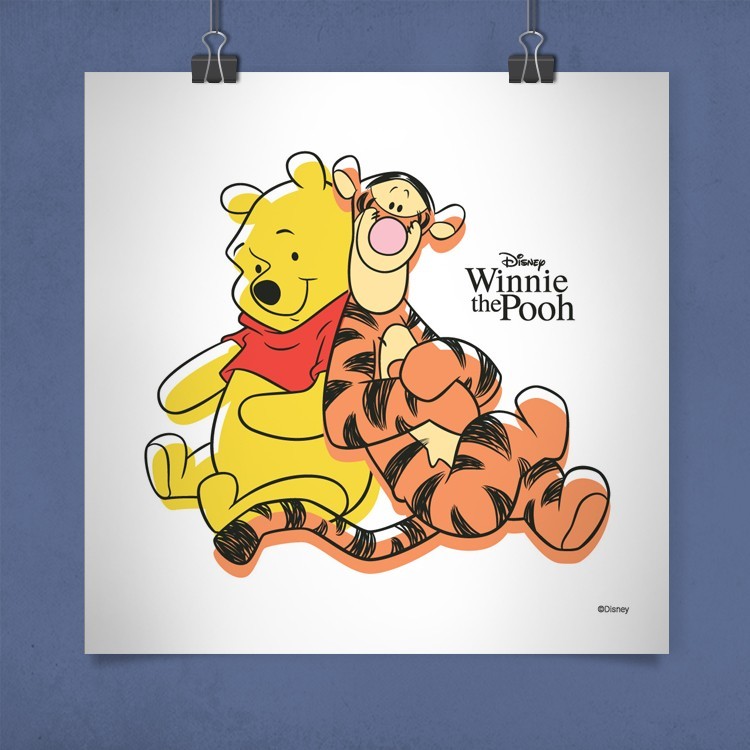 Πόστερ Ο Winnie και ο Τίγρης περνάνε όμορφα!