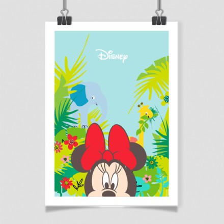 Η Minnie Mouse στην ζούγκλα! Πόστερ