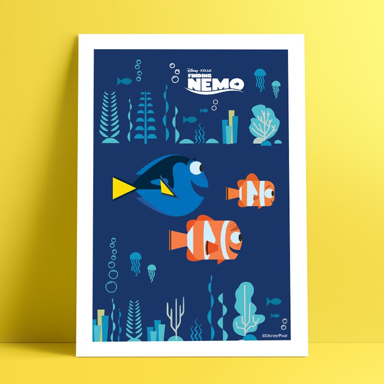 Πόστερ Το προφίλ της Dory, του Nemo και του Marley!