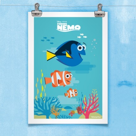 Η Dory, o Nemo και ο Marley! Πόστερ