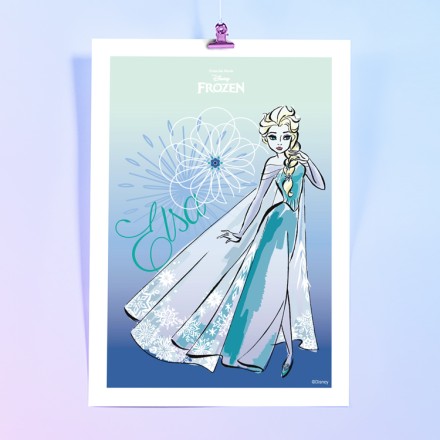 Έλσα, Frozen! Πόστερ