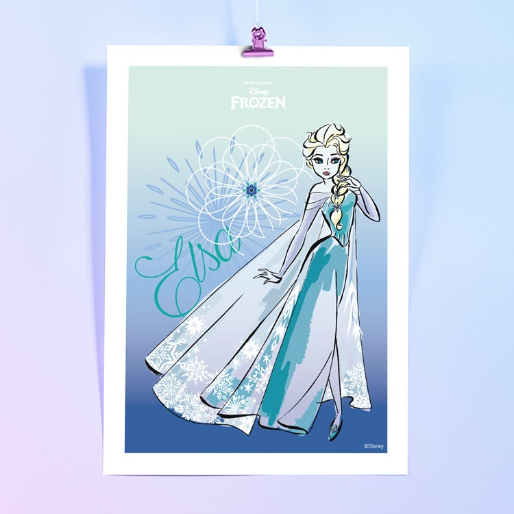 Πόστερ Έλσα, Frozen!