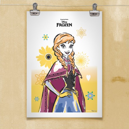 Η Άννα, Frozen!! Πόστερ