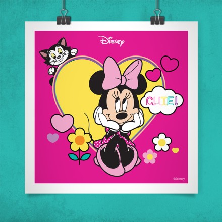Χαριτωμένη Μinnie Mouse!! Πόστερ