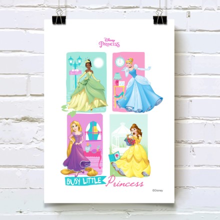 Cinderella, Rapunzel & Belle ! Πόστερ