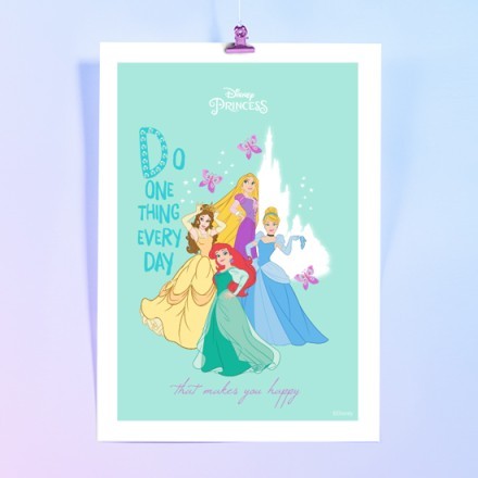 Κάνε ένα πράγμα κάθε μέρα που σε κάνει χαρούμενη, Disney Princess
